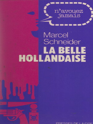cover image of La belle Hollandaise